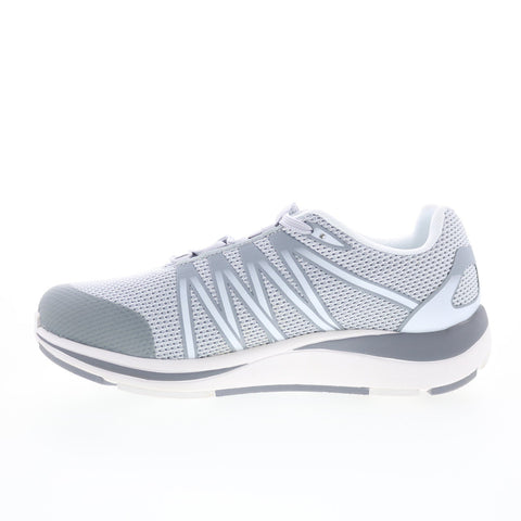 Drew Player 40105-43 Mens Gray Wide Canvas Lace Up Lifestyle Sneakers Shoes