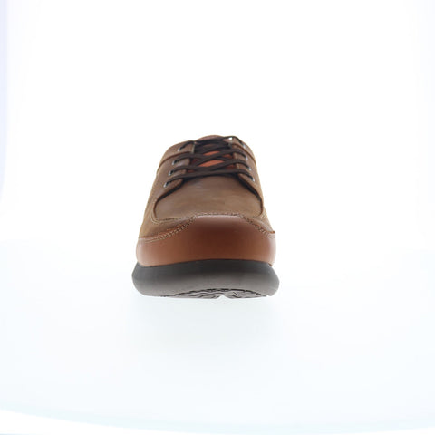 Drew Miles 40107-7T Mens Brown Wide Leather Oxfords & Lace Ups Casual Shoes