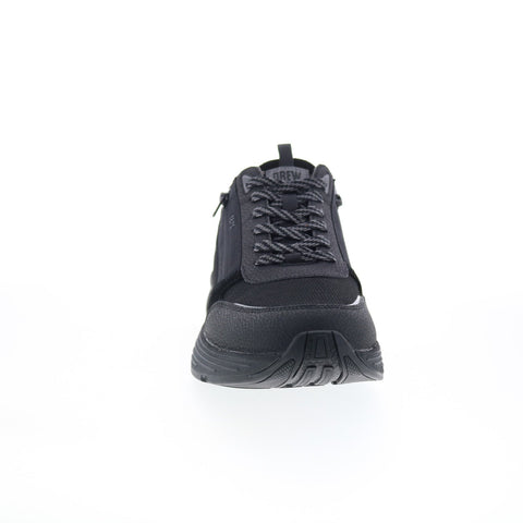 Drew Miller  40115-19 Mens Black Synthetic Lace Up Lifetsyle Sneakers Shoes