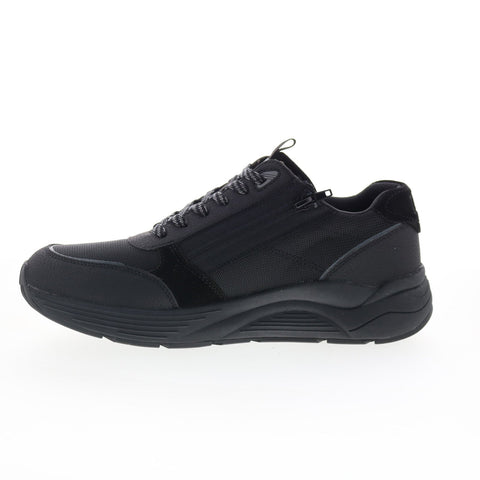 Drew Miller  40115-19 Mens Black Synthetic Lace Up Lifetsyle Sneakers Shoes