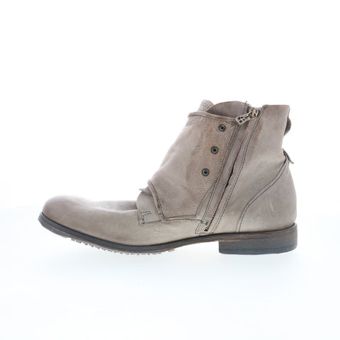 A.S. 98 Cooper 401202-1801-6145 Womens Gray Leather Ankle &amp; Booties Boots