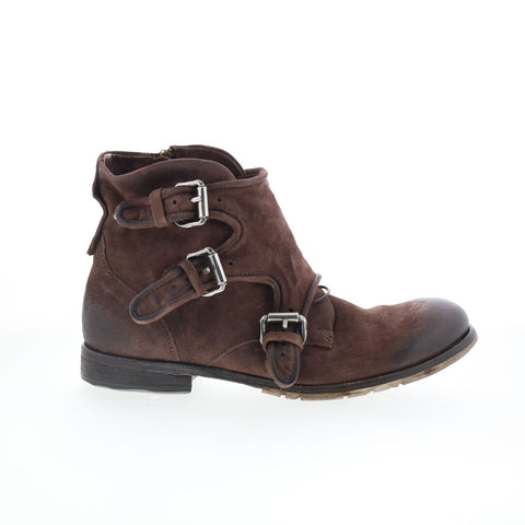 A.S. 98 Cooper 401202-2001-6507 Womens Brown Suede Ankle & Booties Boots