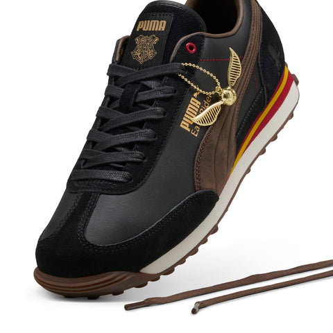Puma Easy Rider Harry Potter Golden Snitch Mens Black Sneakers Shoes