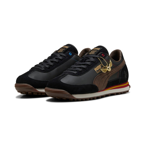 Puma Easy Rider Harry Potter Golden Snitch Mens Black Sneakers Shoes