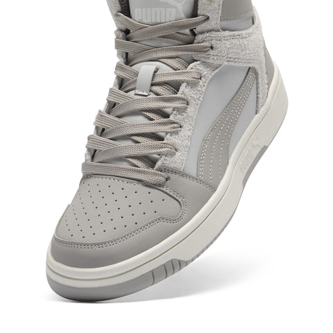 Puma Rebound Layup Sl Timeless 40121401 Mens Gray Lifestyle Sneakers Shoes