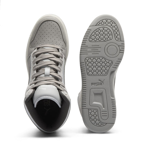 Puma Rebound Layup Sl Timeless 40121401 Mens Gray Lifestyle Sneakers Shoes