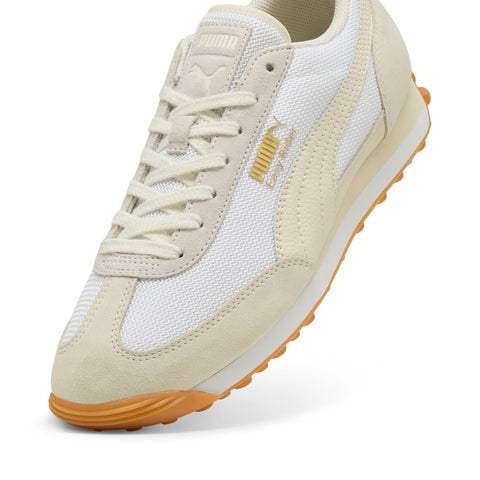 Puma Easy Rider Elevated 40125303 Mens White Suede Lifestyle Sneakers Shoes