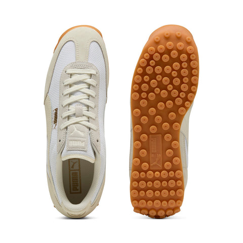 Puma Easy Rider Elevated 40125303 Mens White Suede Lifestyle Sneakers Shoes