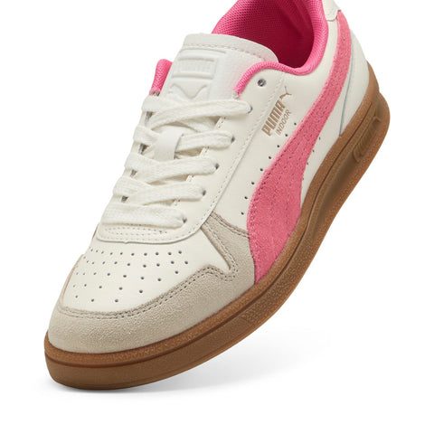 Puma Indoor 40136008 Mens Beige Leather Lifestyle Sneakers Shoes