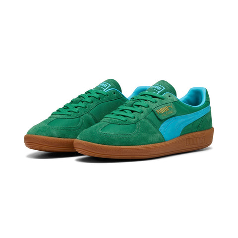 Puma Palermo Vintage Update 40136401 Mens Green Lifestyle Sneakers Shoes