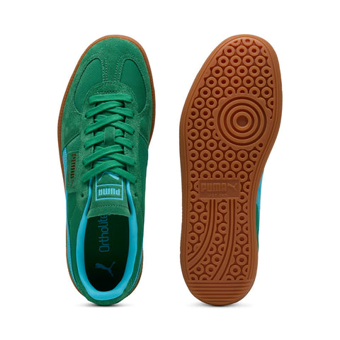 Puma Palermo Vintage Update 40136401 Mens Green Lifestyle Sneakers Shoes