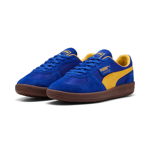 Puma Palermo Vintage Update 40136402 Mens Blue Lifestyle Sneakers Shoes