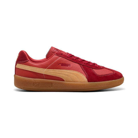 Puma Army Trainer City Perf 40136702 Mens Red Lifestyle Sneakers Shoes