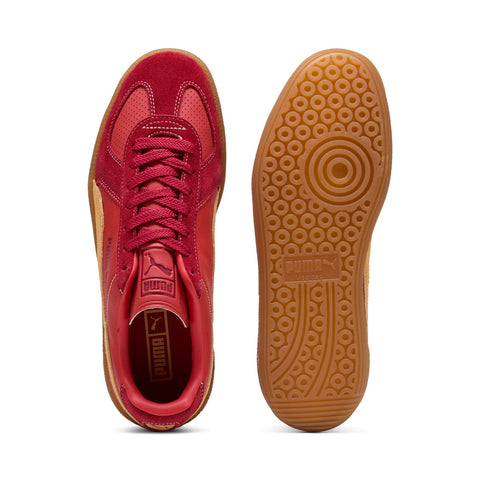 Puma Army Trainer City Perf 40136702 Mens Red Lifestyle Sneakers Shoes