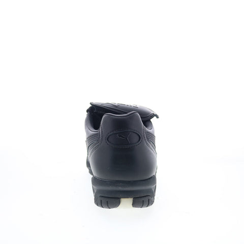 Puma King Indoor 40168311 Mens Black Leather Lifestyle Sneakers Shoes