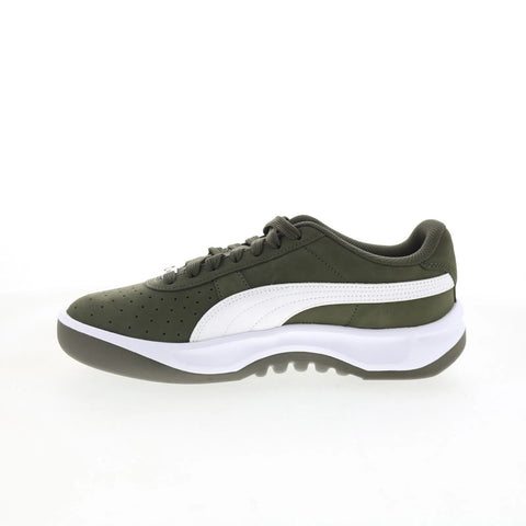Puma GV Special Olive 40179201 Mens Green Nubuck Lifestyle Sneakers Shoes