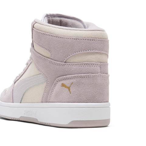 Puma Rebound Layup Stone 40187401 Womens Gray Lifestyle Sneakers Shoes