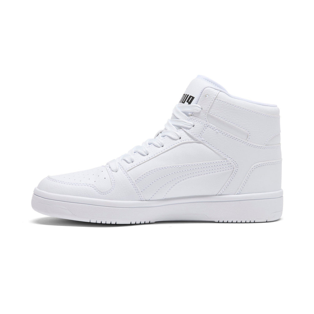 Puma Rebound Layup RCL 40196408 Mens White Leather Lifestyle Sneakers ...