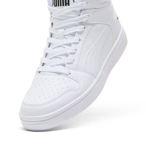 Puma Rebound Layup RCL 40196408 Mens White Leather Lifestyle Sneakers Shoes