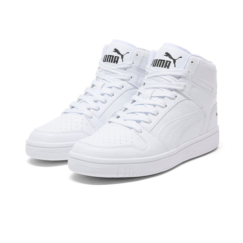 Puma Rebound Layup RCL 40196408 Mens White Leather Lifestyle Sneakers Shoes