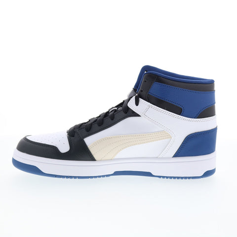 Puma Rebound Layup RCL 40196412 Mens White Leather Lifestyle Sneakers Shoes