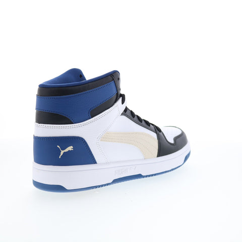 Puma Rebound Layup RCL 40196412 Mens White Leather Lifestyle Sneakers Shoes