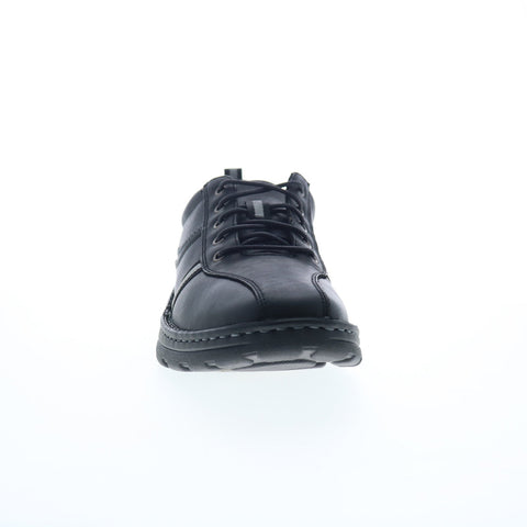 Drew Hogan 40201-14 Mens Black Wide Leather Oxfords & Lace Ups Casual Shoes