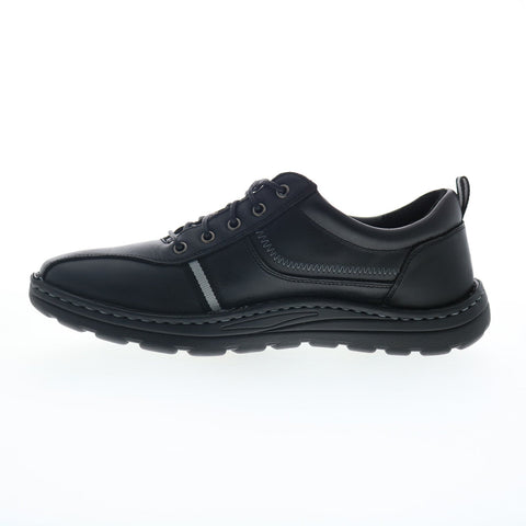 Drew Hogan 40201-14 Mens Black Leather Oxfords & Lace Ups Casual Shoes