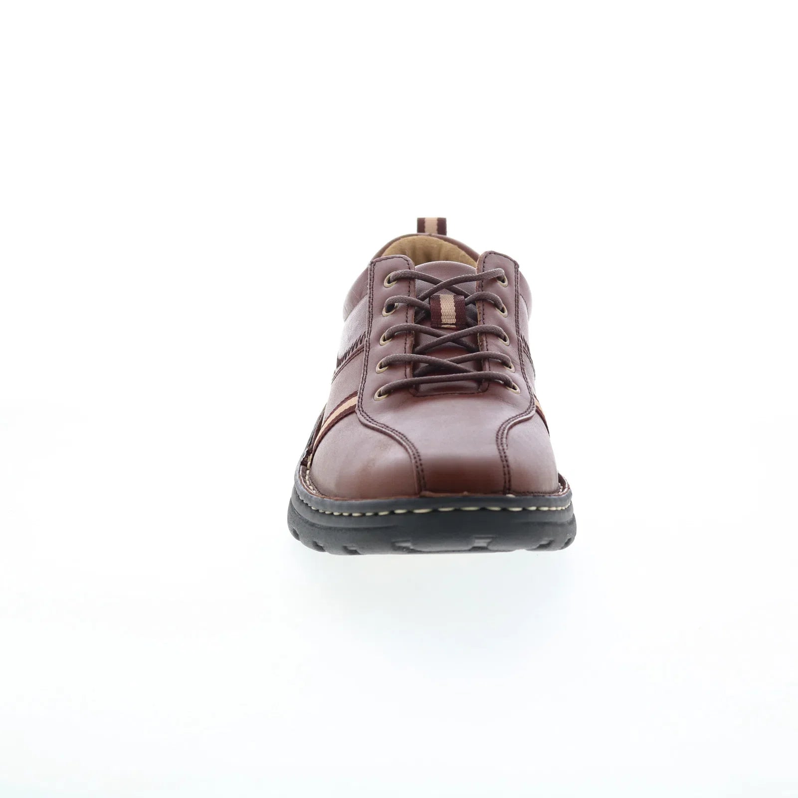 Drew Hogan 40201-64 Mens Brown Wide Leather Oxfords & Lace  display picture 3