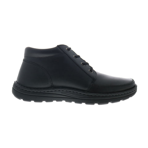 Drew Trevino 40206-14 Mens Black Leather Lace Up Chukkas Boots