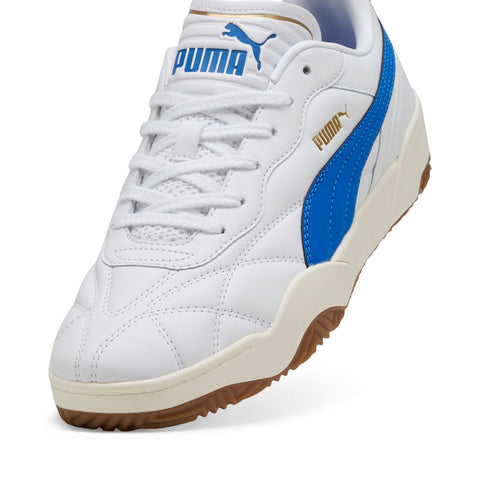 Puma Tifosi Lux 40225906 Mens White Leather Lifestyle Sneakers Shoes