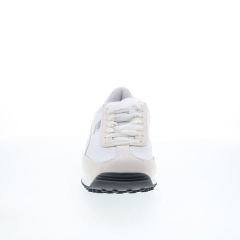 Puma Easy Rider Glam Athletics Womens White Suede Lifestyle Sneakers Shoes