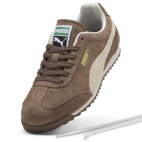 Puma Arizona SD 40236204 Mens Brown Suede Lace Up Lifestyle Sneakers Shoes