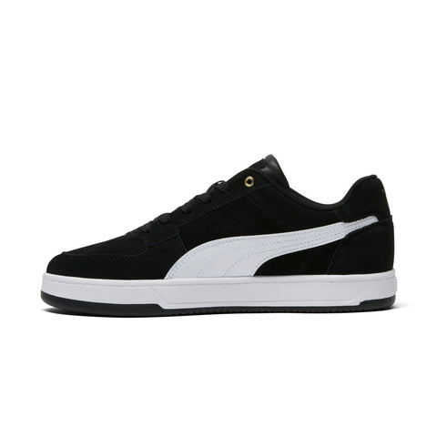 Puma Caven 2.0 Full 40237201 Mens Black Suede Lifestyle Sneakers Shoes