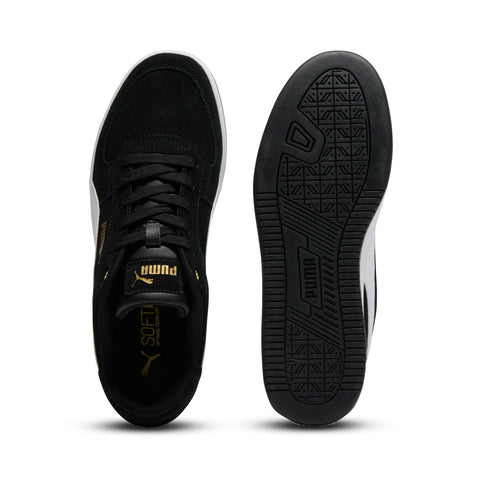 Puma Caven 2.0 Full 40237201 Mens Black Suede Lifestyle Sneakers Shoes