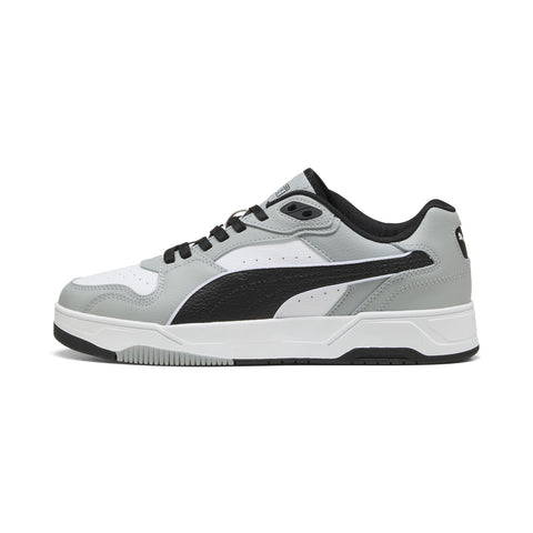 Puma RBD Break Low 40258606 Mens Gray Leather Lifestyle Sneakers Shoes