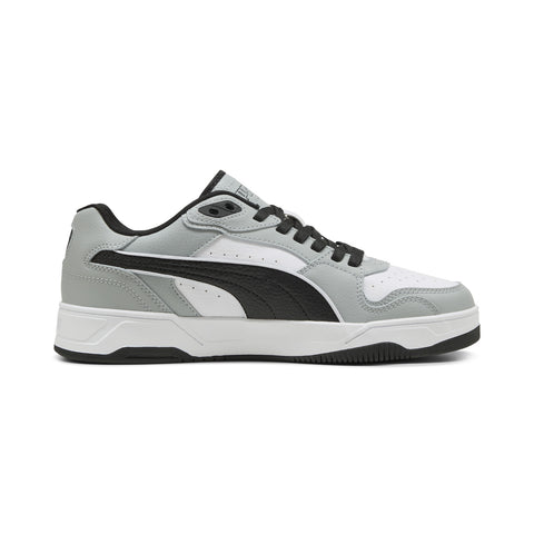 Puma RBD Break Low 40258606 Mens Gray Leather Lifestyle Sneakers Shoes