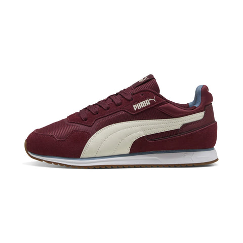 Puma Softride ST Miler 40263504 Mens Red Suede Lifestyle Sneakers Shoes