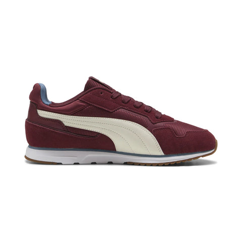 Puma Softride ST Miler 40263504 Mens Red Suede Lifestyle Sneakers Shoes