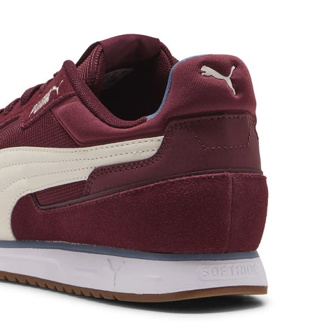 Puma Softride ST Miler 40263504 Mens Red Suede Lifestyle Sneakers Shoes