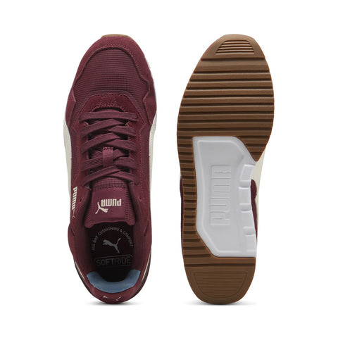 Puma Softride ST Miler 40263504 Mens Red Suede Lifestyle Sneakers Shoes