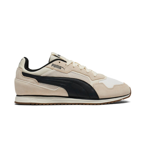 Puma Softride ST Miler SD 40266705 Mens Beige Suede Lifestyle Sneakers Shoes
