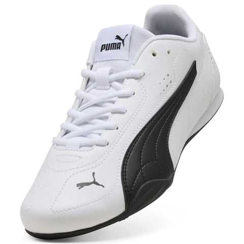 Puma Catch 40267901 Mens White Leather Lifestyle Sneakers Shoes
