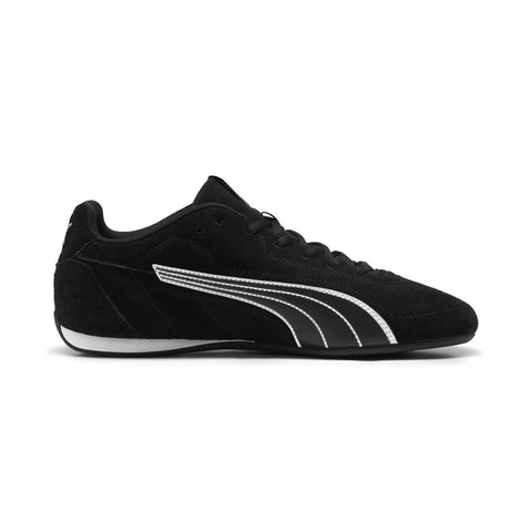 Puma Catch SD 40268102 Mens Black Suede Lace Up Lifestyle Sneakers Shoes