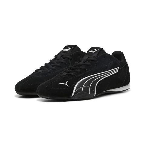 Puma Catch SD 40268102 Mens Black Suede Lace Up Lifestyle Sneakers Shoes