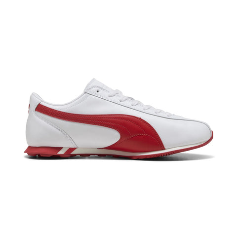 Puma Sprint 40296010 Mens White Mesh Lace Up Lifestyle Sneakers Shoes
