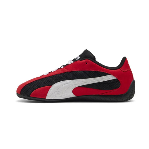 Puma Speedcat Plus 40299502 Mens Red Leather Lifestyle Sneakers Shoes