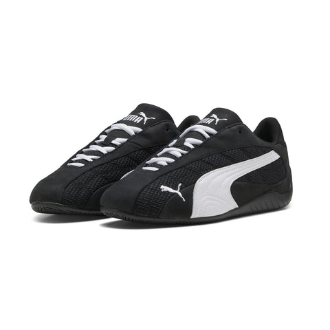 Puma Speedcat Plus 40299504 Mens Black Leather Lifestyle Sneakers Shoes
