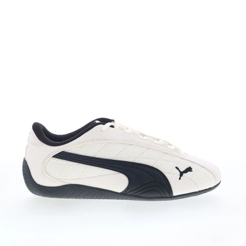 Puma Speedcat Plus 40299509 Mens White Leather Lifestyle Sneakers Shoes
