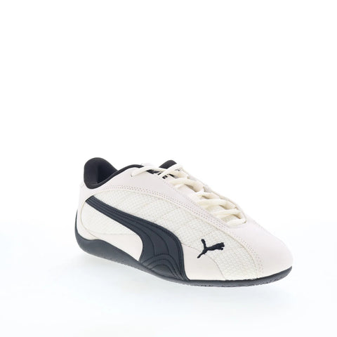 Puma Speedcat Plus 40299509 Mens White Leather Lifestyle Sneakers Shoes